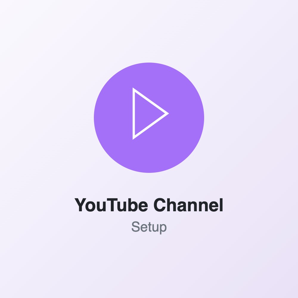 Настройка YouTube-канала