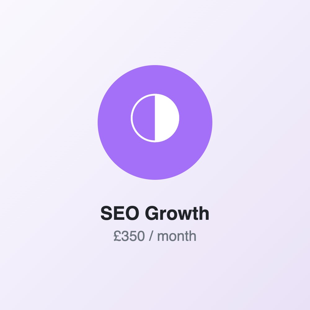 SEO Growth — £350/month